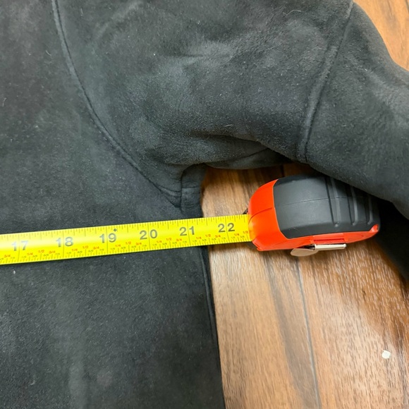 Vtg Clifford Michael Sheepskin Long Rancher Coat Oversized Canadian Adult Medium - Picture 8 of 15